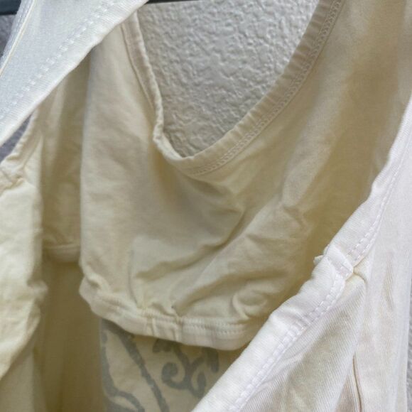 Pink Lotus Boston Proper Tank Top Size Small Off-White Built In Bra Sleeveless - Picture 4 of 4